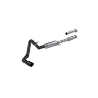 MBRP 2021+ Ford F-150 2.7L/ 3.5L Ecoboost 5.0L Single Side 3in Black Coated Catback Exhaust