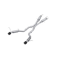 MBRP 2012+ Jeep Grand Cherokee SRT 6.4L 3in Dual Rear Exit T304SS Catback Exhaust - CF Tips