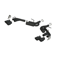 MBRP 16-19 Chevrolet Camaro V6 2.5in BLK NPP Dual Axle Back Exhaust w/ 4in Quad Dual Wall Tips