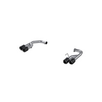 MBRP 18-21 Ford Mustang GT 5.0L T304 SS 2.5i Axle-Back, Dual Rear Exit with Quad CF Tips