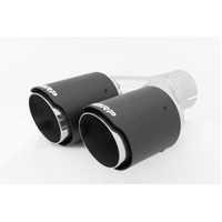 MBRP Universal Carbon Fiber Dual Tip 3.5in OD/2.5in Inlet