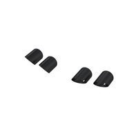 MBRP 15-24 Ford Mustang T304 SS 4in OD / 6.5in Length Quad Tip Cover Kit - Black Tip