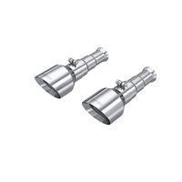 MBRP 19-24 Ram 1500 Classic 5.7L Hemi 5in OD Dual Wall Angle Cut T304 SS CB Exhaust Tips - Pair