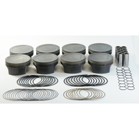 Mahle MS Piston Set GM LSA/LS3/LS9 4.070in Bore 3.622stk 6.125in Rod .927 Pin -4.5cc 10 CR Set of 8