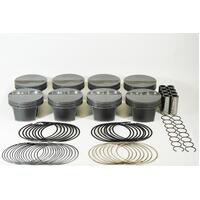 Mahle MS BMW N54 B30 3.0L 84.50mm x 31.7mm CH 17.2cc 314g 10.3CR Pistons (Set of 6)