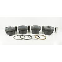 Mahle MS Piston Set Ford EcoBoost 2.3L Bore 87.51mm Stroke 94mm Rod 149.3mm Pin -6.5cc Set of 4