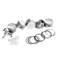 Mahle OE GMC Trk 3.5L I-5 Vin 6 2004-2006 Canyon Colorado Hummer H3 2006+ Piston Set (Set of 5)