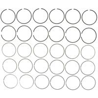 Mahle Rings Checker 283/307 Engs 65-70 Chevy 283/307 Engs 57-73 Chevy Marine Moly Ring Set