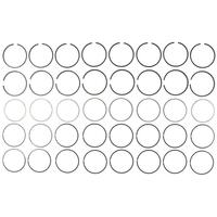 Mahle Rings Checker 283/307 Engs 65-70 Chevy 283/307 Engs 57-73 Chevy Marine Plain Ring Set