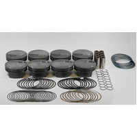 Mahle MS Piston Set BBC 540ci 4.500in Bore 4.25in Stroke 6.385in Rod .990 Pin 13cc 10.5 CR Set of 8