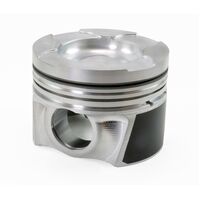 Mahle MS Piston Set Duramax 4.055in Bore 3.898in Stk 6.417in Rod 1.358 Pin -41.8cc 16.3 CR Set of 8