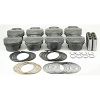 Mahle MS Piston Set SBF 302ci 3.630in Bore 3.65in Stroke 5.933in Rod .866 Pin -5cc 10.0 CR Set of 8