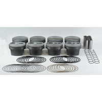 Mahle MS Piston Set GM LS 329ci 3.800in Bore 3.622 Stk 6.098 in Rod .945 Pin -4cc 10.3 CR Set of 8