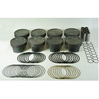 Mahle MS Piston Set GM LS 347ci 3.905in Bore 3.622stk 6.125in Rod .927 Pin -16cc 8.9 CR Set of 8