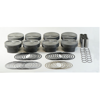 Mahle MS Piston Set LS7 440ci 4.185in Bore 4.000in Stroke 6.125in Rod .927in Pin -6cc 11.8 CR