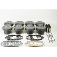 Mahle MS Piston Set SBF 358ci 4.030in Bore 3.5in Stroke 5.956in Rod .912 Pin -6cc 10.3 CR Set of 8