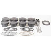 Mahle MS Piston Set SBF 342ci 4.000in Bore 3.4in Stroke 5.4in Rod .927 Pin -6cc 9.8 CR Set of 8