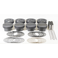 Mahle MS Piston Set SBF 331ci 4.030in Bore 3.25in Stroke 5.4in Rod .927 Pin 7cc 11.3 CR Set of 8