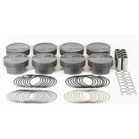 Mahle MS Piston Set SBF 333ci 4.040in Bore 3.25in Stroke 5.4in Rod .927 Pin -16cc 8.9 CR Set of 8