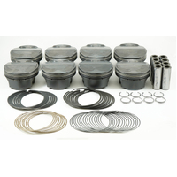 Mahle MS Piston Set SBF 302ci 3.630in Bore 3.65in Stroke 5.933in Rod .866 Pin 10cc 12:5 CR Set of 8