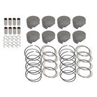 Mahle MS Piston Set Hemi 6.4L 392ci 4.095in Bore 3.724in Stroke 6.200in Rod 11:1 CR Set of 8