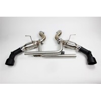 Mishimoto 2016+ Chevrolet Camaro SS Dual-Tip Pro Axle-Back Exhaust w/ Black Tips