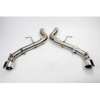 Mishimoto 2016+ Chevrolet Camaro SS Dual-Tip Race Axle-Back Exhaust w/ Polished Tips