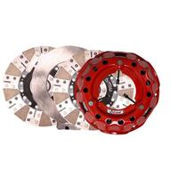 McLeod SFT 2000 Ford Mod Motor - 8 Bolt Crank - 1-1/8in x 26 Spline - 164T Flywheel Twin Clutch Kit