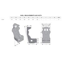 Momo Start Seats (FIA 8855-1999) - Black Hardshell