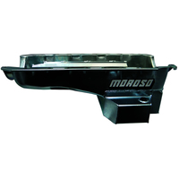 Moroso Chevrolet Big Block Mark IV/GM A Body Road Race Baffled Wet Sump 6.5qt 8in Steel Oil Pan