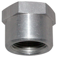 Moroso 3/4in NPT Female Weld-On Bung - Aluminum - Single