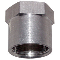 Moroso 1in NPT Female Weld-On Bung - Aluminum - Single