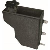 Moroso 16-Up Polaris RZR Coolant Tank - Black Powder Coat