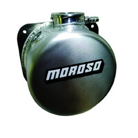 Moroso Universal Coolant Expansion Tank - Billet Filler Neck - 1.5qt - 3-5/8in