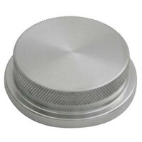 Moroso Ford Radiator Cap Cover - Knurled Grip - Billet Aluminum