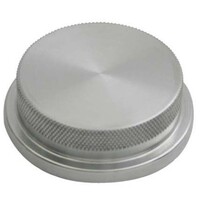 Moroso GM Radiator Cap Cover - Knurled Grip - Billet Aluminum