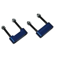 Moroso Dana 60 (w/Straps) U-Joint Girdle - Dark Blue Anodized - Set