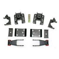 MaxTrac 07-15 GM C/K1500 2WD/4WD 3-4in Rear Adj. Lowering Flip Kit