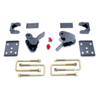 MaxTrac 04-08 Ford F-150 2WD/4WD 4in Rear Lowering Flip Kit w/Hangers