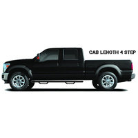 N-Fab RS Nerf Step 07-13 GM 1500 / 08-14 GM 2500/3500 SRW Crew Cab Length - Tex. Black