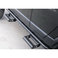 N-Fab RKR Step System 2019 Dodge Ram 2500/3500 Crew Cab All Beds Gas/Diesel - Tex. Black - 1.75in