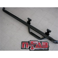 N-Fab Nerf Step 87-96 Ford F-250/350 Regular Cab - Gloss Black - Cab Length - 3in