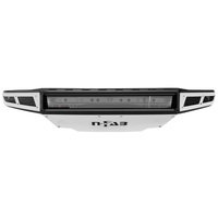 N-Fab M-RDS Front Bumper 15-17 Chevy Colorado - Tex. Black w/Silver Skid Plate