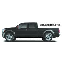 N-Fab Nerf Step 16-17 Toyota Tacoma Access Cab 6ft Bed - Tex. Black - Bed Access - 2in