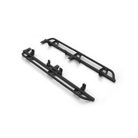 N-Fab Trail Slider Steps 15-20 Chevy/GMC Colorado/Canyon Crew Cab All Beds - SRW - Textured Black