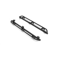 N-Fab Trail Slider Steps 16-20 Toyota Tacoma Crew Cab All Beds - SRW - Textured Black