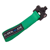 NRG Bolt-In Tow Strap Green - Subaru WRX / STi 02-07 (5000lb. Limit)