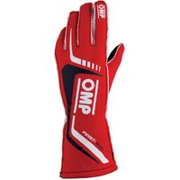 OMP First Evo Gloves Red - Size L (Fia 8856-2018)