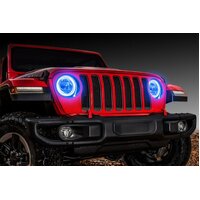 ORACLE Lighting Jeep Wrangler JL/Gladiator JT LED Surface Mount Headlight Halo Kit