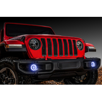 Oracle Jeep Wrangler JL/Gladiator JT LED Surface Mount Fog Light Halo Kit - White